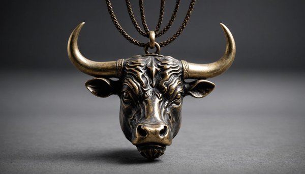 Le pendentif taureau : un symbole puissant et élégant